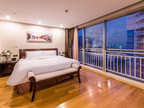 Green Court Residence Jinqiao Diamond Shanghai : photo 1 de la chambre suite 2 chambres de luxe