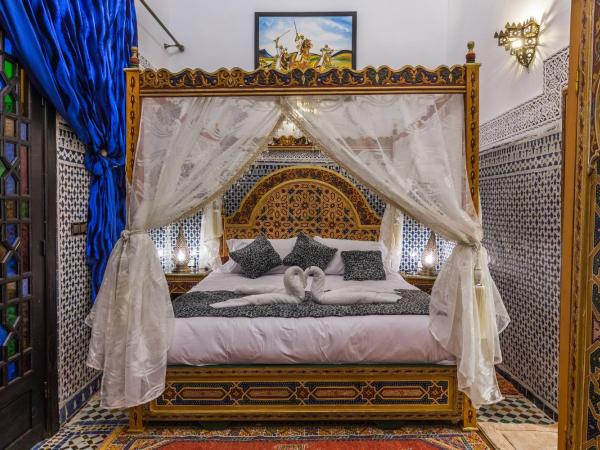 Riad Ghita Palace : photo 3 de la chambre suite lit queen-size deluxe