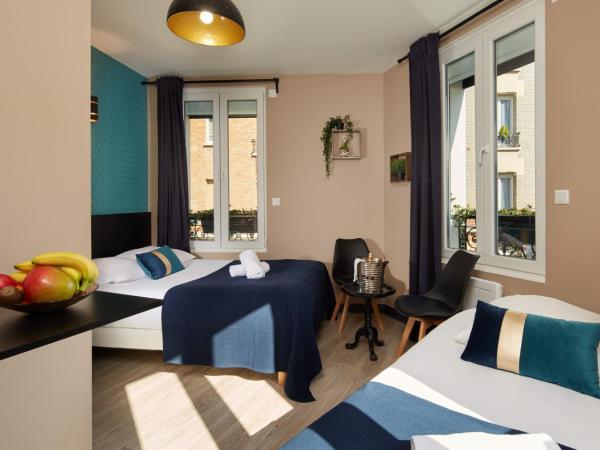 Résidence AURMAT - Appart - Hôtel - Boulogne - Paris : photo 9 de la chambre studio (3 adultes) - 106 rue de paris