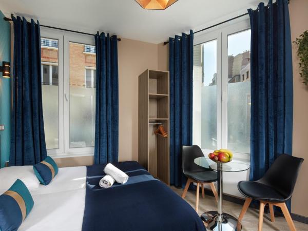 Résidence AURMAT - Appart - Hôtel - Boulogne - Paris : photo 5 de la chambre studio lits jumeaux (2 adultes) - 106 rue de paris