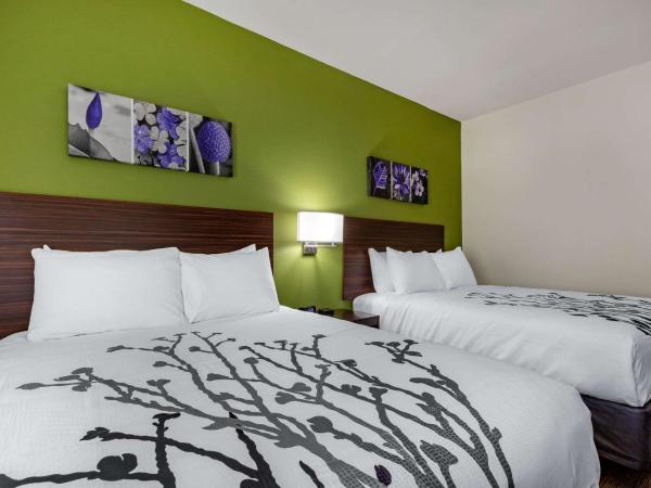 Sleep Inn & Suites Tampa South : photo 1 de la chambre chambre standard avec 2 lits queen-size - non-fumeurs