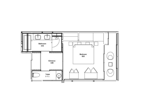 Nazuna Kyoto Gosho : photo 4 de la chambre chambre lit king-size deluxe