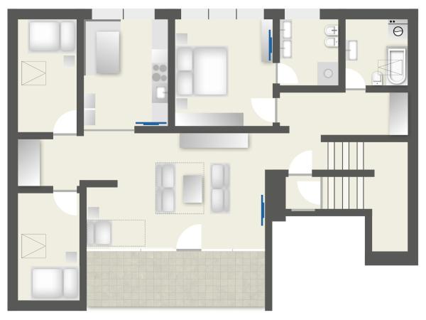 Amedeo Zotti Residence Salzburg : photo 3 de la chambre penthouse
