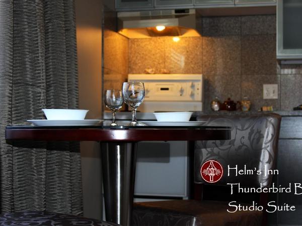 Helm's Inn : photo 5 de la chambre studio lit king-size
