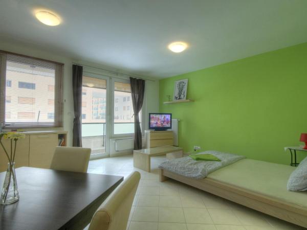 Vision Apartments Budapest : photo 4 de la chambre studio supérieur
