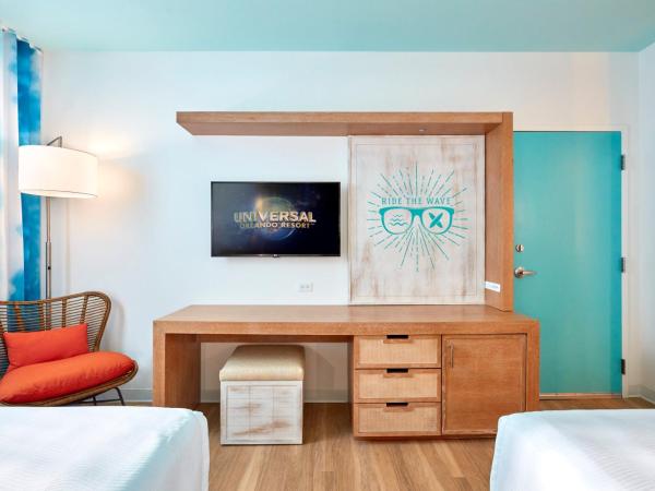 Universal's Endless Summer Resort - Surfside Inn and Suites : photo 6 de la chambre chambre standard avec 2 lits queen-size (entrée anticipée au parc incluse*)