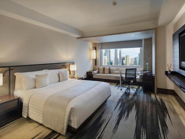 Gran Melia Jakarta : photo 5 de la chambre chambre niveau rouge avec accès au salon exécutif