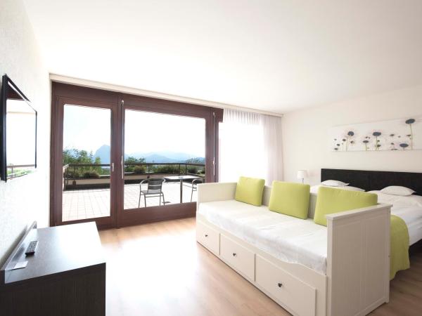 Centro Cadro Panoramica : photo 3 de la chambre studio (2 adultes)