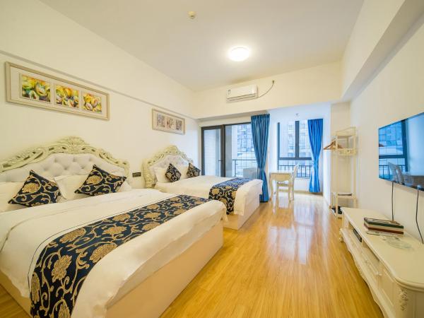 Guangzhou Laiste ApartHotel Science City Greenland Central Plaza Branch - Free Shuttle Bus to Canton Fair Complex During Canton Fair Period : photo 1 de la chambre studio
