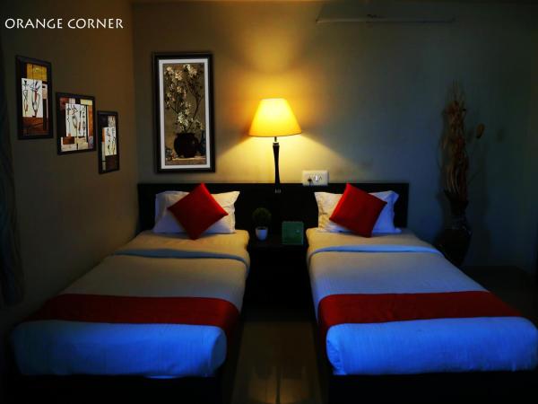Orange Corner, Near Kempegowda Bangalore international airport : photo 4 de la chambre chambre double ou lits jumeaux supérieure