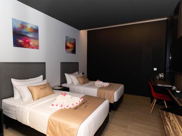 Artworks Hotel Ipoh : photo 2 de la chambre chambre lits jumeaux standard (sans fenêtre)