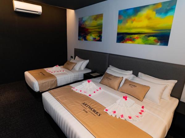 Artworks Hotel Ipoh : photo 2 de la chambre chambre familiale - sans fenêtre
