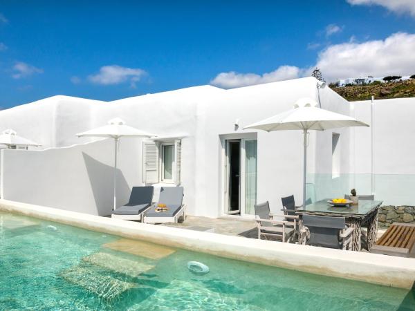 Amperian Mykonos Suites & Villas : photo 3 de la chambre appartement 2 chambres avec piscine privée - vue sur mer