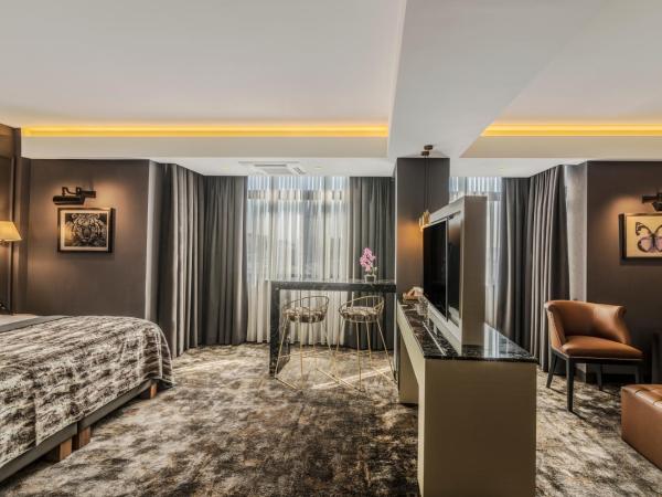 Galata Times Hotel : photo 4 de la chambre suite deluxe avec lit king-size