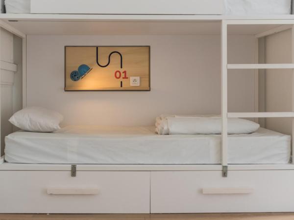 Slo Lyon les Pentes : photo 2 de la chambre lits superposés dans dortoir mixte de 10 lits