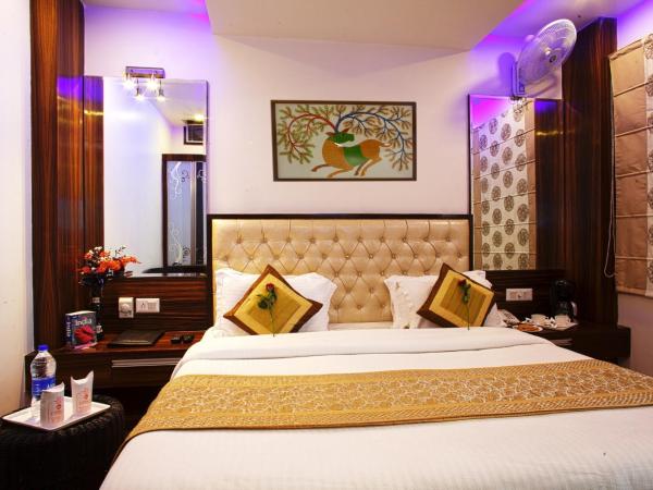 HOTEL DELHI 55 @ NEW DELHI RAILWAY STATION : photo 1 de la chambre chambre double deluxe