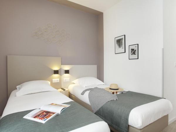 Hôtel Alcôve Nice : photo 5 de la chambre chambre lits jumeaux confort