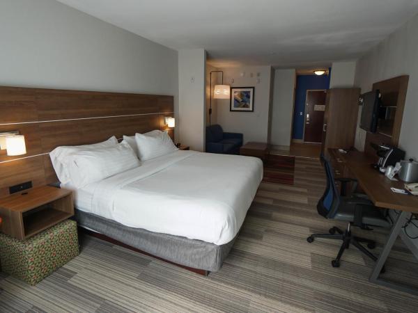 Holiday Inn Express Hotel & Suites Savannah Midtown, an IHG Hotel : photo 1 de la chambre chambre lit king-size avec canapé-lit