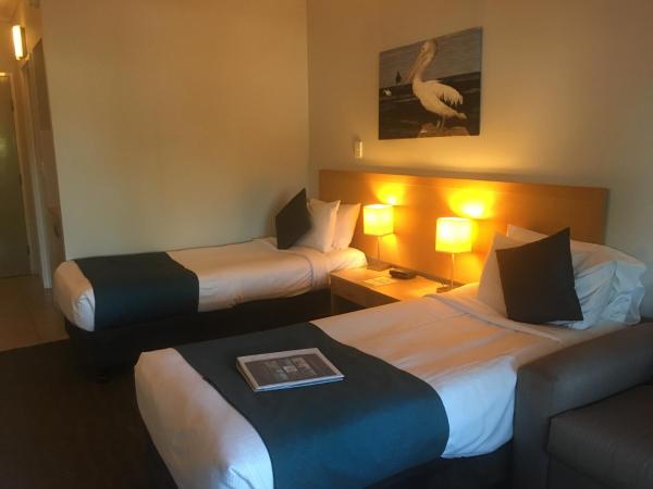 Manly Marina Cove Motel : photo 3 de la chambre studio lits jumeaux avec terrasse - rez-de-chaussée