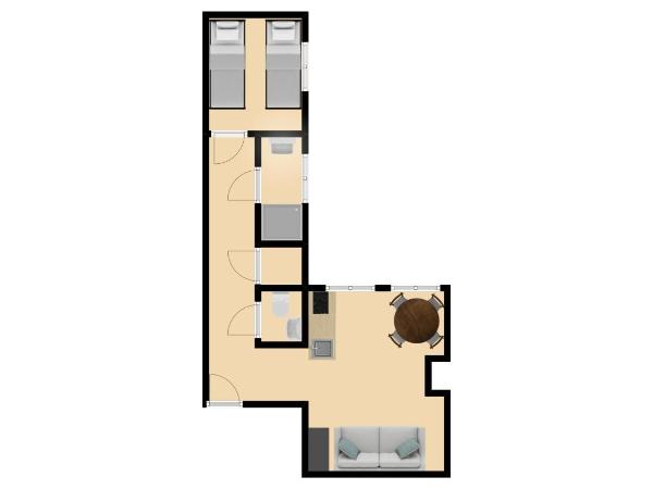 Plantage Hortus Apartments : photo 3 de la chambre appartement 1 chambre