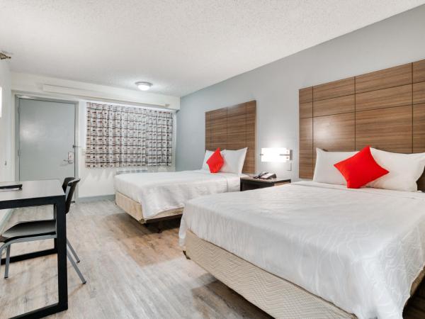 Dallas Love Field Inn : photo 3 de la chambre chambre avec 2 grands lits queen-size 