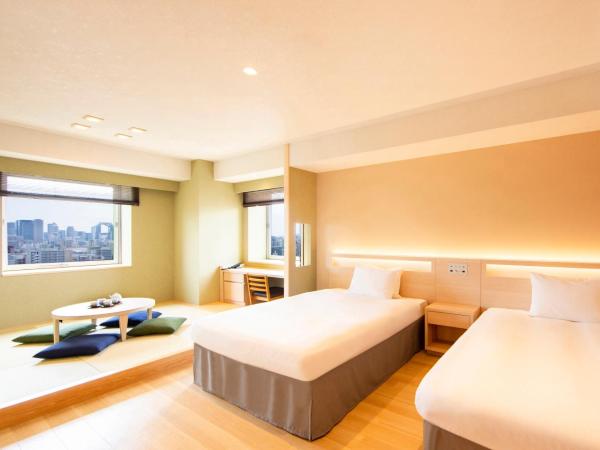 karaksa hotel grande Shin-Osaka Tower : photo 1 de la chambre grand hébergement avec tatami - Étage supérieur