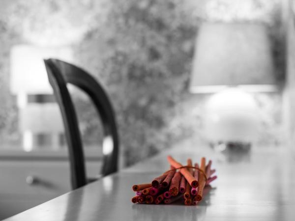 Agriturismo i Quercioli : photo 4 de la chambre chambre lits jumeaux - vue sur piscine