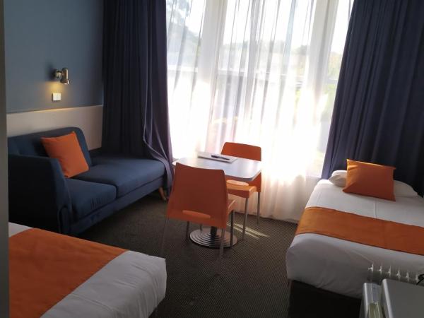 Waterfront Lodge Motel : photo 4 de la chambre chambre lits jumeaux supérieure