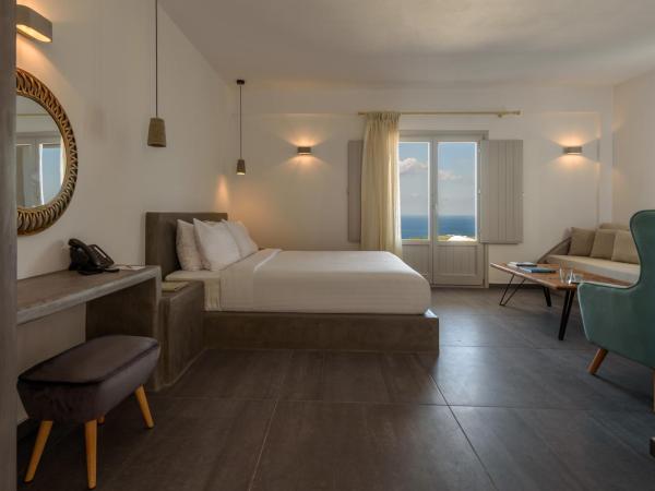 Elitoz Suites : photo 7 de la chambre suite supérieure avec bain à remous - vue sur mer