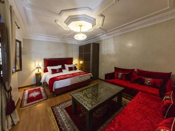 Riad Maison Belbaraka : photo 3 de la chambre suite lit queen-size deluxe