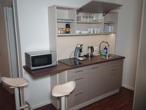 Apart-House Nürnberg : photo 8 de la chambre studio lit king-size