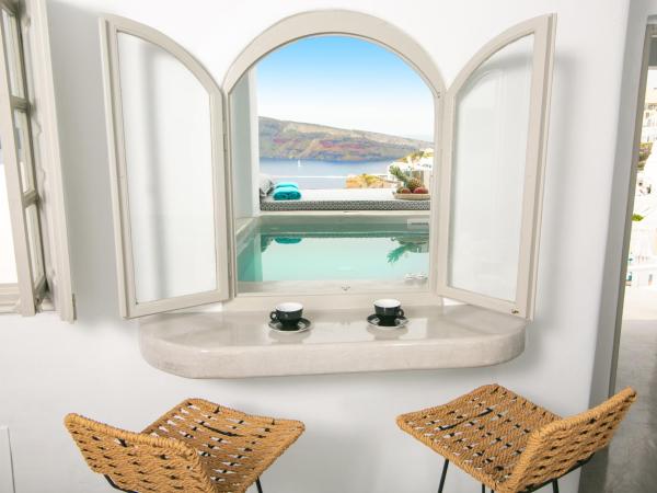 Kaleidoscope Cave Houses : photo 10 de la chambre suite dôme blanc avec petite piscine