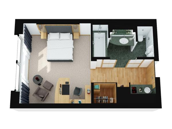 The Mandala Hotel : photo 3 de la chambre studio