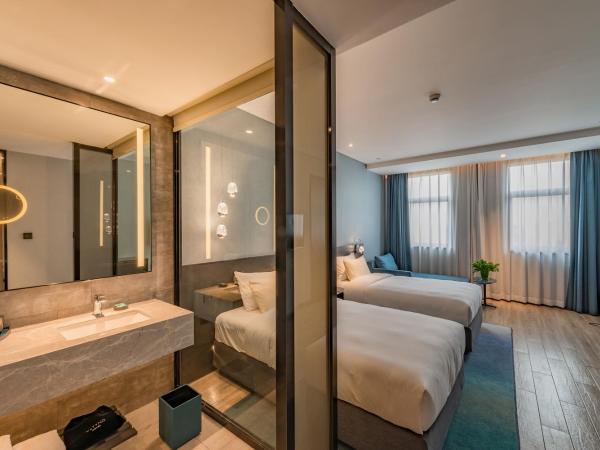 Yiting Hotel Yuanzhou, Shanghai : photo 4 de la chambre chambre affaires lits jumeaux