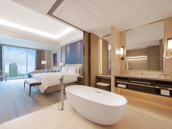 Shangri-La Yuanqu, Suzhou : photo 3 de la chambre chambre lit king-size de luxe horizon