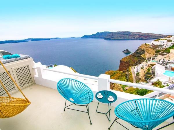 Kaleidoscope Cave Houses : photo 7 de la chambre suite blue sky avec jacuzzi extérieur