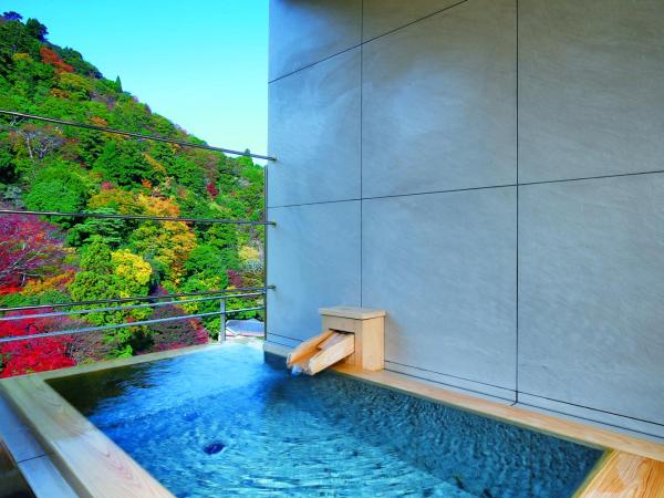 Arima Onsen Gekkoen Korokan : photo 1 de la chambre executive hollywood twin room with open-air bath