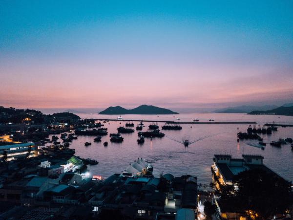 Lychee Sunset Hotel Cheung Chau : photo 6 de la chambre forfait staycation - chambre double avec balcon et crédit repas