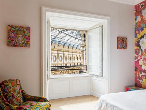 Galleria Vik Milano - Townhouse Galleria - Small Luxury Hotels of the World : photo 4 de la chambre grande chambre - galerie