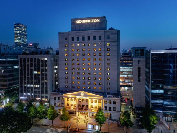 Kensington Hotel Yeouido : photo 6 de la chambre chambre lits jumeaux premier (sans accès au salon) - sans vue
