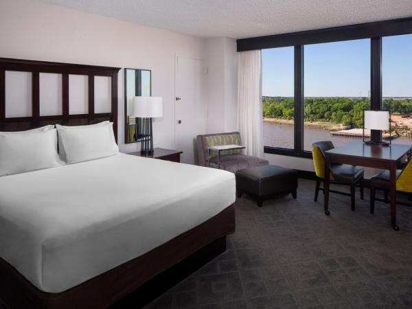 Hyatt Regency Savannah : photo 1 de la chambre chambre lit king-size - vue sur rivière
