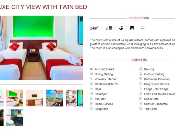 Kiang Haad Beach Hua Hin : photo 5 de la chambre chambre lits jumeaux deluxe