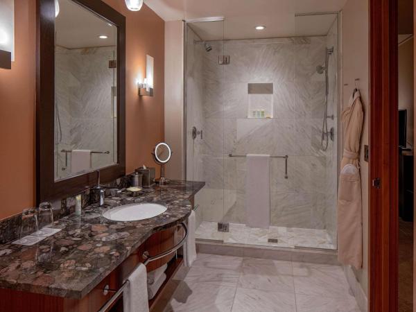 Grand Hyatt Seattle : photo 3 de la chambre chambre lit king-size pour personnes à mobilité réduite avec douche accessible aux personnes à mobilité réduite