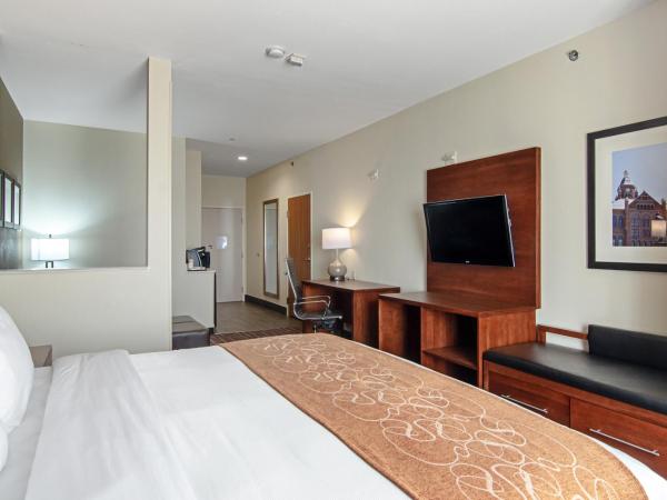 Comfort Suites NW Dallas Near Love Field : photo 3 de la chambre suite lit king-size - accessible aux personnes à mobilité réduite - non-fumeurs