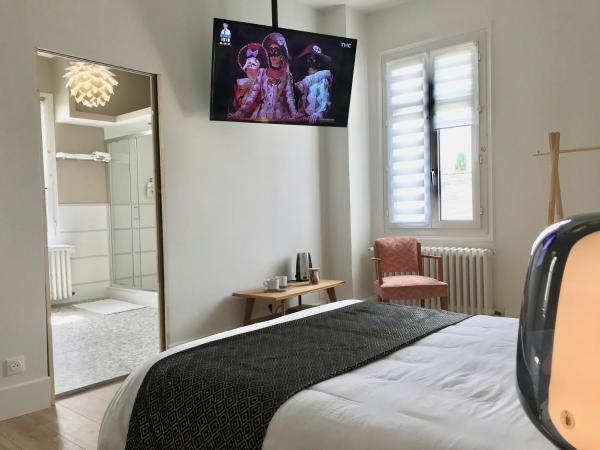 La Lambertine & Spa : photo 3 de la chambre chambre double deluxe avec douche