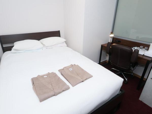 Business Capsule Hotel Lightning Hotel Asakusa : photo 3 de la chambre chambre lits jumeaux supérieure - vue sur ville
