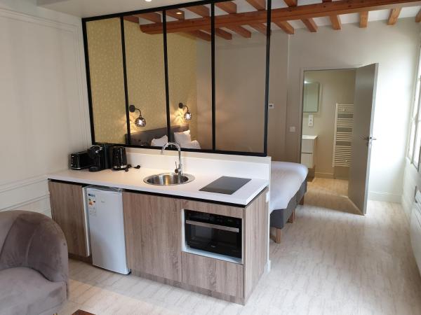 Au Loup Historic Apartments : photo 4 de la chambre appartement 1