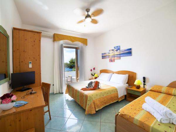 Hotel La Mandorla : photo 5 de la chambre chambre familiale - vue sur mer