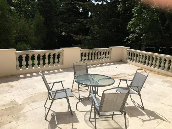 La Chapelle : photo 7 de la chambre chambre lit queen-size - vue sur jardin