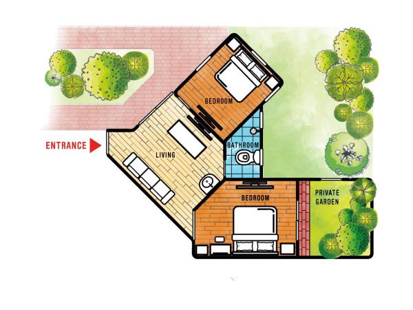 The Tudor : photo 5 de la chambre suite 2 chambres